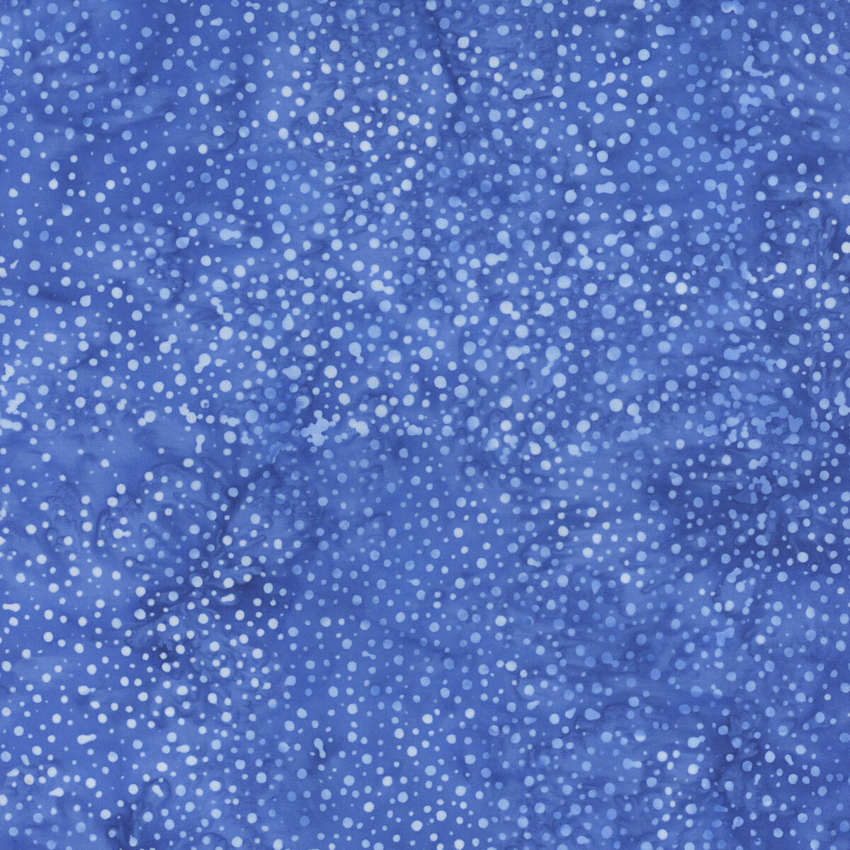 Blue Dot Batik - Choose Your Colored Fringe