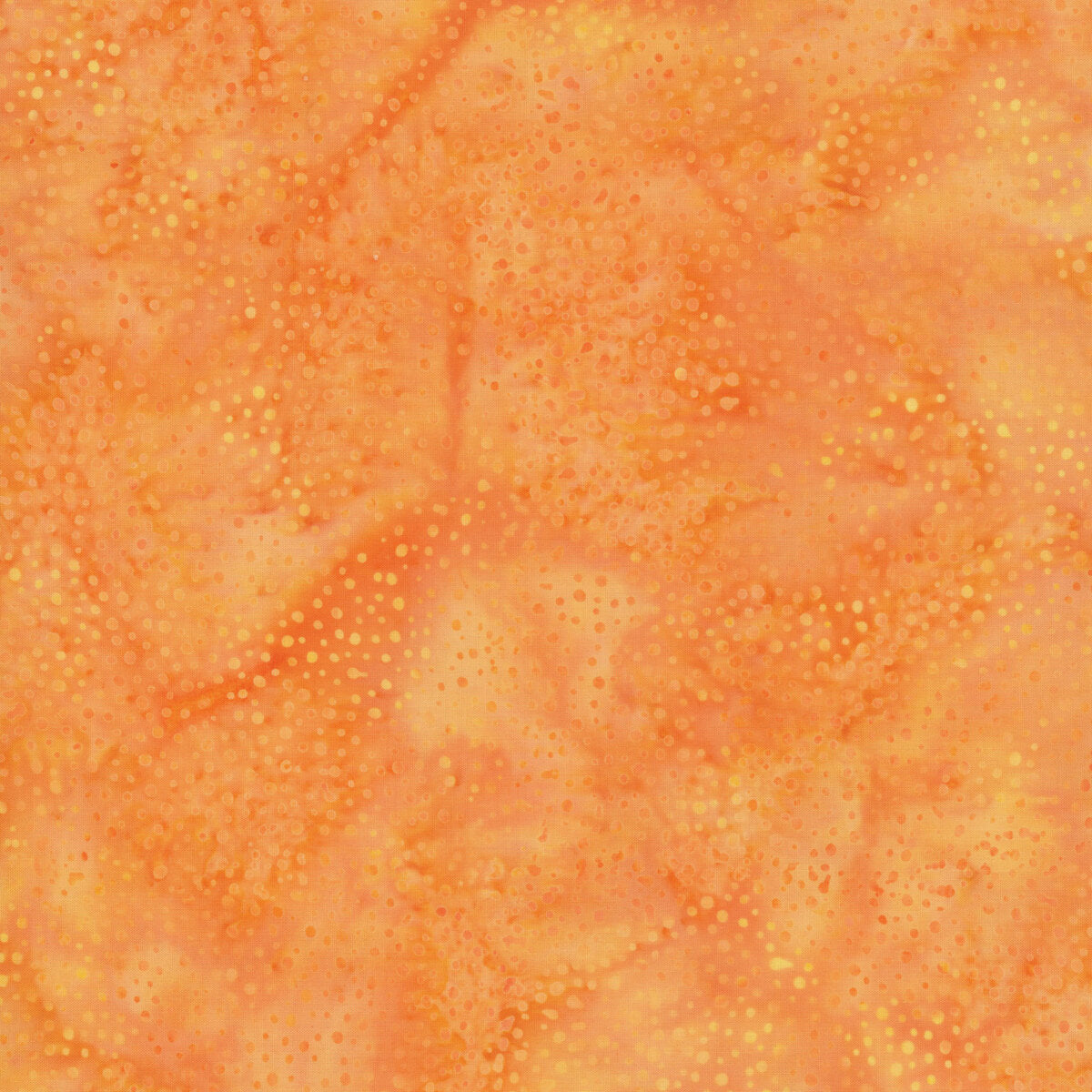 Orange Dot Batik - Choose Your Colored Fringe
